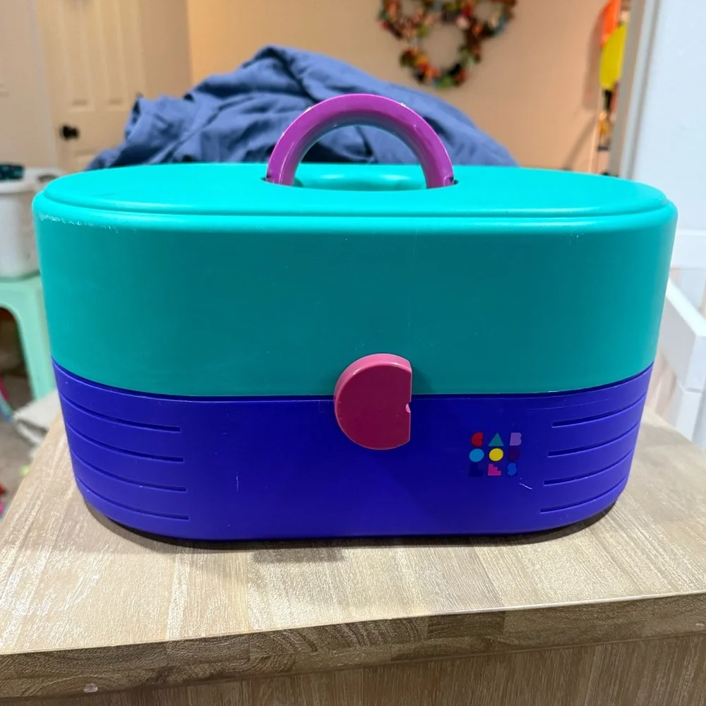 Vintage Caboodles Makeup Storage Organizer